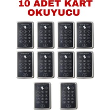 SR-204 Em Max Kartlı ve Şifreli Geçiş Sistemi Proximity Rfıd Kart Okuyucu 125 Khz 12/24V Ac/dc