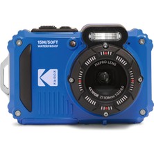 Tr Pıxpro Wpz2 15M Su Geçirmez Fotoğraf Makinesi - 16MP, 4x Optik Zoom, 1080P Full Hd Video (Mavi)