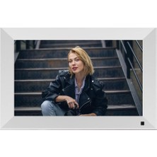Tr Dijital Fotoğraf Çerçevesi 8 Inç Dijital Fotoğraf Çerçevesi, USB Sd Destekli Video/reklam/