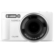 Tr City 100 13MP 5k Ultra Hd Dijital Fotoğraf Makinesi - Beyaz