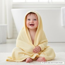 Tr Unisex Yenidoğan Kapüşonlu Nakışlı Bebek Havlusu