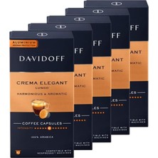 Tr Crema Elegant Lungo 5X10 Kapsül Kahve – Nespresso Uyumlu