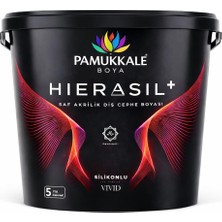 HIERASIL%100 Saf Akrilik Silikonlu Dış Cephe Boyası 7.5 Lt Açelya