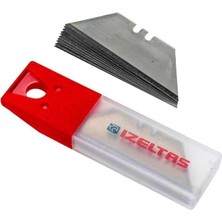 Izeltaş Pro Güvenlikli Trapez Maket Bıçak Yedeği 18 mm (10'lu)