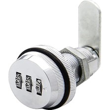 Şifreli Dolap Çekmece Kilidi - Kapak Kalınlığı Maksimum 15MM, 01548101101101