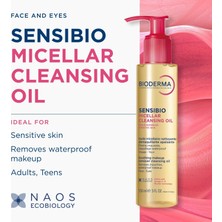 Str Store Bioderma Sensibio Micellar Cleansing Oil Tüm Ciltler Yüz ve Göz Makyajı Çift Aşamalı Temizleme Yağı 150 ml