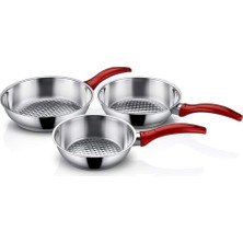 Gülsan Jasmin 3 Lü Grill Tava Seti