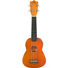 Tr PK10 Bn Naturel Soprano Ukulele + Kılıf Hediyeli