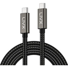 Ultra USB C To USB C Kablo 240W Pd 3.1 Hızlı Şarj, 20GBPS Veri Transferi, 4K@60Hz Görüntü Akta