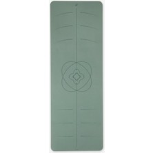 Yoga Matı - 185 cm × 65 cm × 4 mm - Ultra Kaydırmaz - Koyu Yeşil - Grip+ Koyu Yeşil