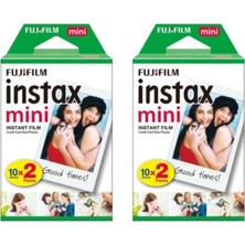 Instax Mini 7-8-9-25 Için 20'li Film 2'li Paket 40 Adet