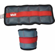 T3562AYAK Bilek Ağırlığı 2 kg x 2 Unisex, Gümüş, Tek Beden