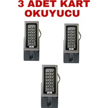 SR-200 Em-W IP68 Su Geçirmez Kartlı ve Şifreli Geçiş Sistemi Rfıd Proximity Kart Okuyucu 125 K