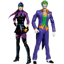 Toys - Dc Multiverse Joker ve Punchline 7 Aksiyon Figürü 2pk
