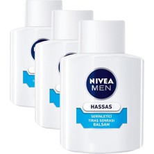 Tr Men Hassas Serinletici Tıraş Sonrası Balsam 100 Ml, Hassas Ciltler, Alkolsüz Formül, Hızlı