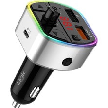 GP14 38W Pd + Qc3.0 LED Ekranlı Fm Transmitter