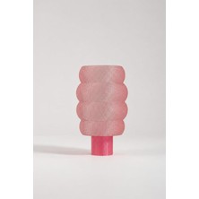 Bloom Dekoratif Masa Lambası, E27 Led, 33 Cm, Pudra Pembe
