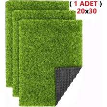 (1 Adet) Yapay Çim A4 20X30 cm A4 Boyutunda Maket Çim Dekorati Yapay Çim Halı Teraryum Suni Çim