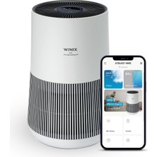 Tr T500 Wifi Hava Temizleyici, Alerjisi Olanlar, Cadr 250 M³/h, 50 ㎡, Hepa Filtreli Hava Temizley