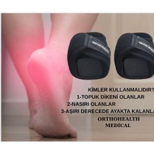 Topuk Çorabı,topuk Dikeni,topuk Çatlağı,nasır ve Sertleşme,ayakkabı Vurması(1 Çift No 2)