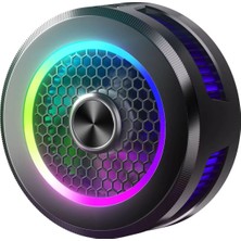5500 Rpm Kablolu Rgb Işıklı Manyetik Tablet ve Telefon Soğutucu Isı Önleyici Fan - FC598