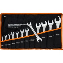 5419 Iki Ağız Anahtar Takımı Bez Çantalı 12'li Set (6-32 Mm)
