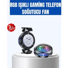 Gaming Telefon Soğutucu Rgb Fan Sessiz Çalışma Tüm Modeller ile Uyumlu, UCZZZTL01TELEFONSOĞUTU