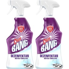 Cillit Bang Dezenfektan Mutfak Yağ ve Kireç Çözücü Sprey 750 ml 2li Paket
