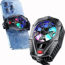 Telefon Soğutucu, Rgb Telefon Soğutma Fanı Taşınabilir Hafif Cep Telefonu Soğutma Fanı, Mobil