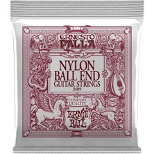 Tr Ernesto Palla Klasik Gitar Teli, Nylon Ball End, 2409, Medium Tension