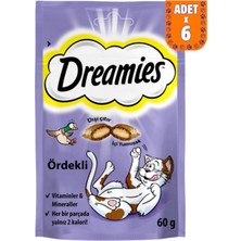 Tr Kedi Ödülü, Içi Dolgulu Ördekli Kıtır, 60 G, 6 Adet