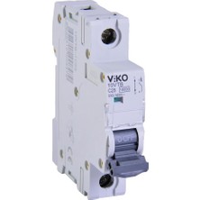 Tr 10VTB-1C25 Otomatik Sigorta 10KA C Tipi 1 Kutup 25A