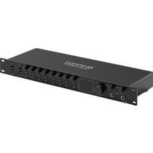 Professional E8X8 Pre | Black Yüksek Kalite Usb-C Ses Kartı: 8-Giriş/8-Çıkış 24BIT/96KHZ, 8..