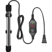 Küçük Dalgıç Akvaryum Isıtıcı Dalgıç Küçük Balık Tankı Isıtıcı 300W Dijital Ekran