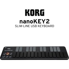 Nanokey2-Bk 25 Tasten Usb-Tastatur Schwarz