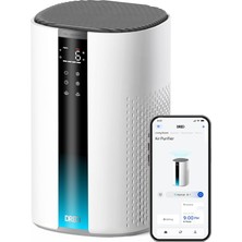 Tr 337S Akıllı Hava Temizleyici, Hepa Filtre, Pm2.5 Sensör, LED Ekran