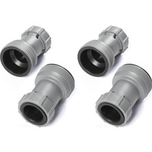 Flowclear Yer Üstü Filtre Pompası Havuz Hortumu Adaptörü, Hortum Çapı 1,5 (38 Mm) Ölçer ve