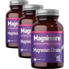 Tr Magnezyum Sitrat & P5P 60 Bitkisel Kapsül (3 Paketi)