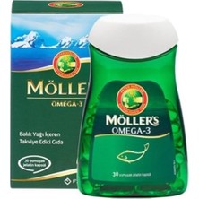 Tr Möller's Omega-3 Balık Yağı, 30 Kapsül