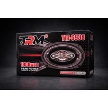 Paspro Otomotiv Trm 1000 Watt Oto Ses Sistemi | Yüksek Güçlü ve Net Ses Performansı| 2 Li