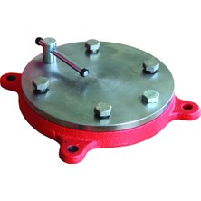 Izeltaş 7401300175 Sabit Mengene Altlığı, Kırmızı, 175 mm