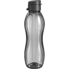 Plastik Su Şişesi Matara, 1000 Ml, Siyah