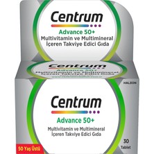 Advance 50+ Multivitamin 30 Tablet