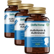 Multivitamin ve Multimineral - 60 Tablet - Erkek/men (3 Paketi)