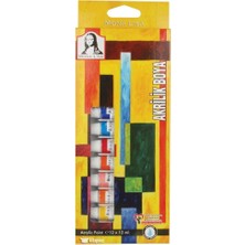 Monalisa Akrilik Boya 12X12 ml Tüp