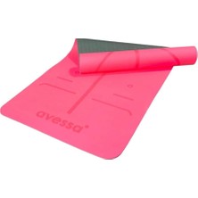 Tpe-30 Çift Renk Tpe Pilates Minderi Kırmızı, Krl-Tpe-30
