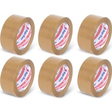45 mm x 100 mt Kahve (Taba) Koli Bandı 24 Adet