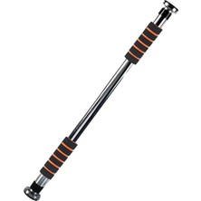 Uzun Barfiks Çubuğu 80-130 cm Çift Süngerli Ayarlanabilir Barfiks Çekme Demiri Barfiks Aleti