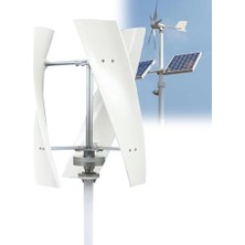 Dikey Rüzgar Türbini Jeneratör Kiti, 16000 W, 12 V/24 V/48 V/110 V/220 V, Küçük Dikey Üç Faz