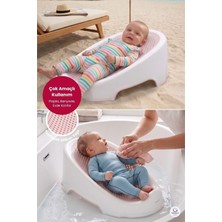 Soft Küvet Desteği - Bebek Banyo ve Plaj Sırt Desteği Bebek Banyo Yatağı - Pembe